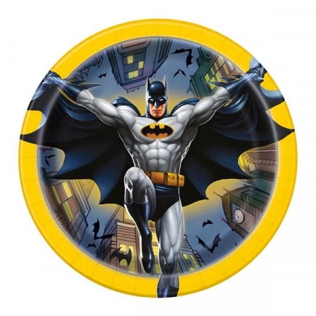 BATMAN DESSERT TALLERKENER