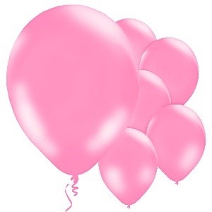 MELLOMROSA BALLONGER (10-pk)