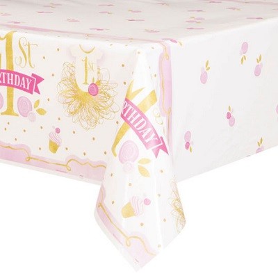 PINK & GOLD 1st BIRTHDAY DUK