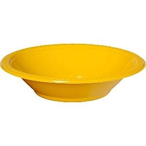 GULE SKÅLER YELLOW SUNSHINE (20-pk)