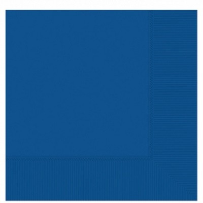 BLÅ SERVIETTER (50-pk)