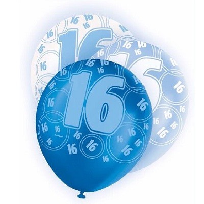 BLUE GLITZ BALLONGER 16