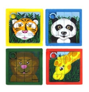 JUNGLE SLIDE PUZZLES (10-pk)