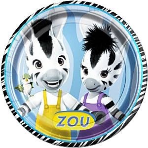 ZOU SEBRA TALLERKENER