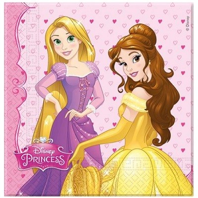DISNEY PRINSESSER SERVIETTER