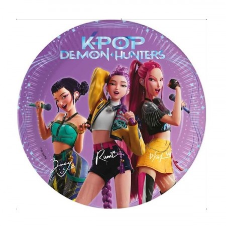 K-POP DEMON HUNTERS DESSERT TALLERKENER (20 cm)