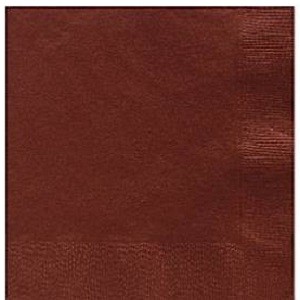 STORE BRUNE SERVIETTER 3-LAGS (20-pk)