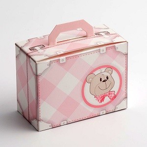 ROSA BAMSE GODTEBOKSER (10 stk)