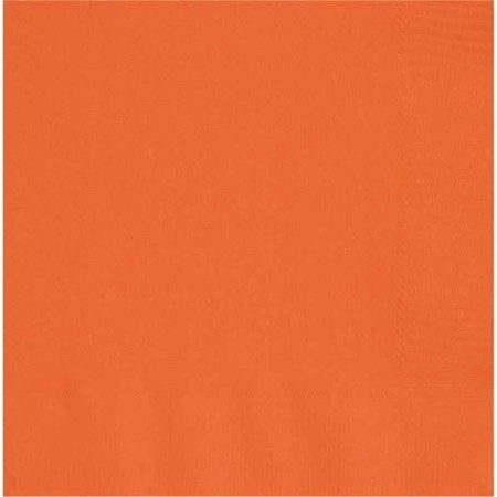 ORANSJE SERVIETTER (50-pk)
