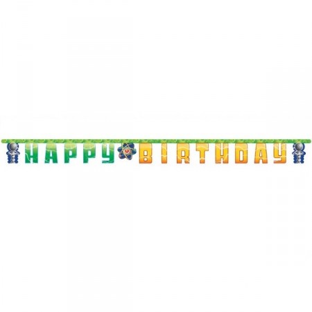 VITENSKAPSBURSDAG HAPPY BIRTHDAY BANNER
