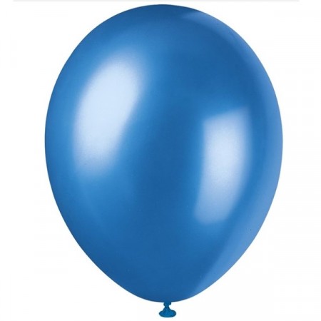 BLÅ BALLONGER (8-pk)