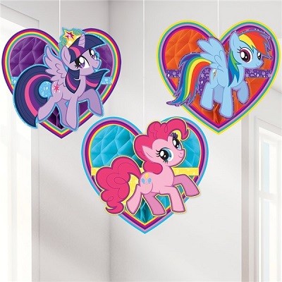MY LITTLE PONY HONEYCOMB DEKORASJON
