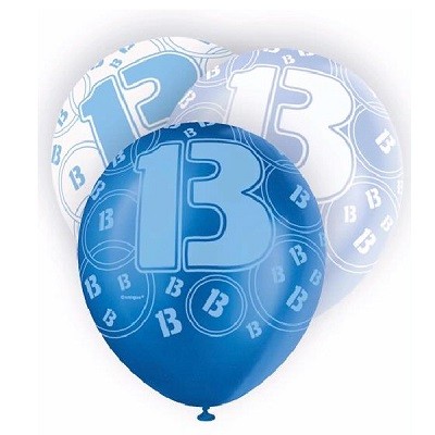 BLUE GLITZ BALLONGER 13
