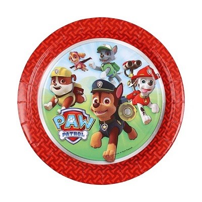 PAW PATROL DESSERT TALLERKENER