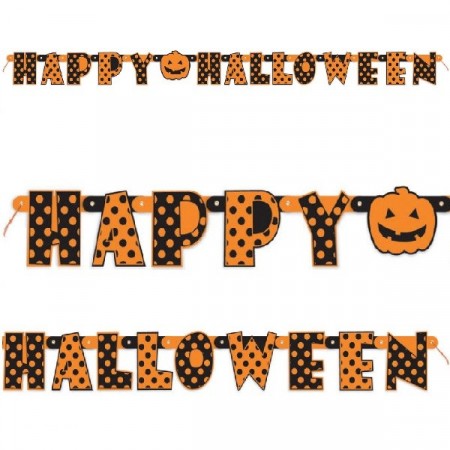 HAPPY HALLOWEEN BANNER