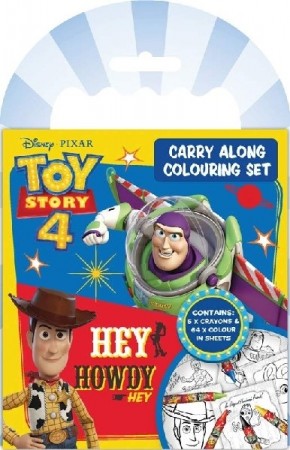 TOY STORY 4 CARRY ALONG TEGNESETT