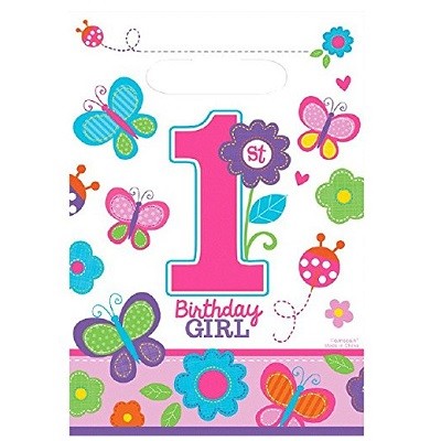 1 ÅR - BIRTHDAY GIRL - FESTPOSER