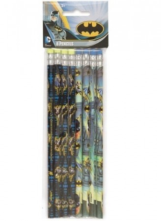BATMAN BLYANTER (8-pk)