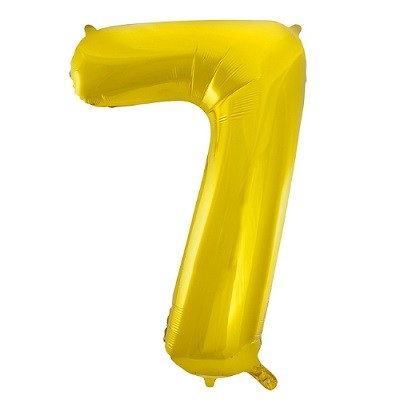 XL GULLFARGET FOLIEBALLONG 7