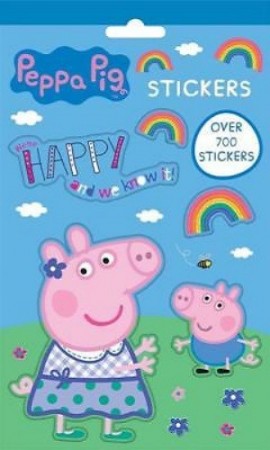 PEPPA GRIS KLISTREMERKER (700+ stk)