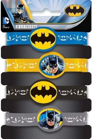 BATMAN ARMBÅND (4-pk)