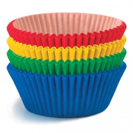 CUPCAKE FORMER - ASS. FARGER (40-pk)