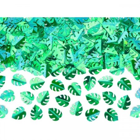 TROPICAL LEAVES KONFETTI