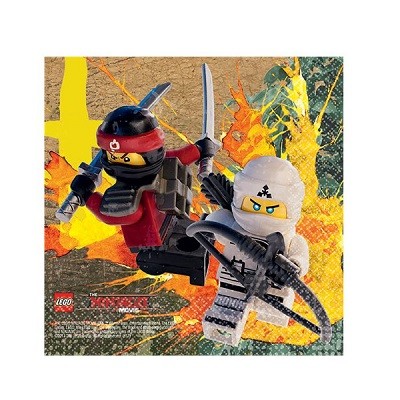 LEGO NINJAGO DESSERT SERVIETTER