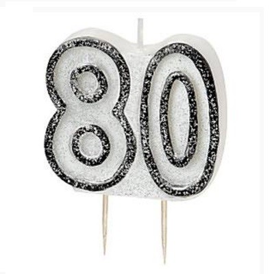 KAKELYS 80 HVIT / SVART