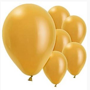 PERLE GULLBALLONGER (10-pk)