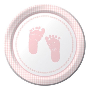 PINK BABY FEET TALLERKENER