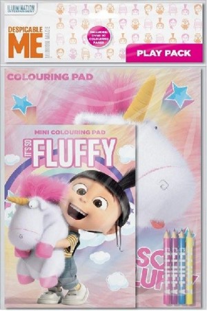 MINIONS FLUFFY TEGNESETT