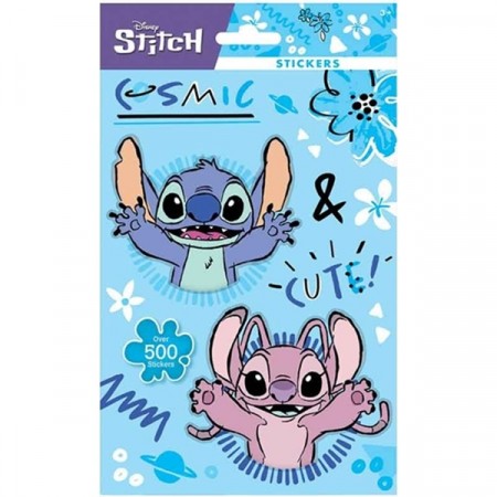 STITCH KLISTREMERKER (500 stk)
