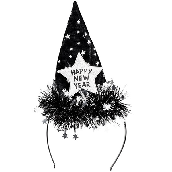 HAPPY NEW YEAR FESTHATT TIL NYTTÅRSAFTEN