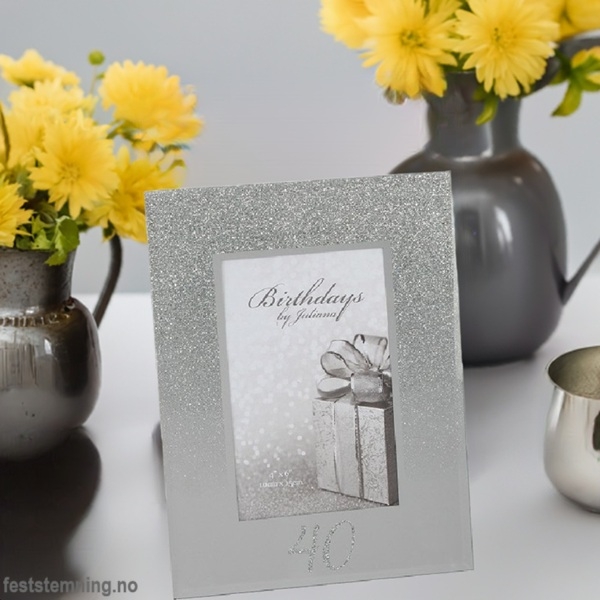 BILDERAMME 40 - GAVE 40 ÅR (illustrasjonsbilde)