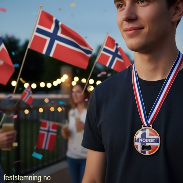 17. MAI FLASKEÅPNER (illustrasjonsbilde)