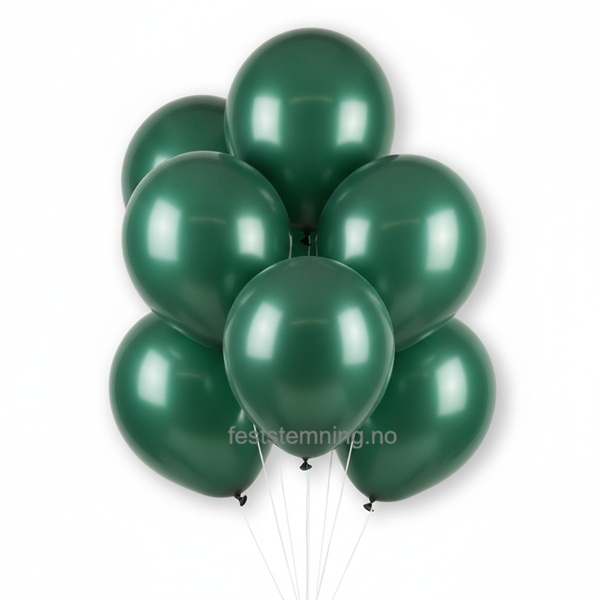 GRØNNE BALLONGER - PERLE (8-pk)