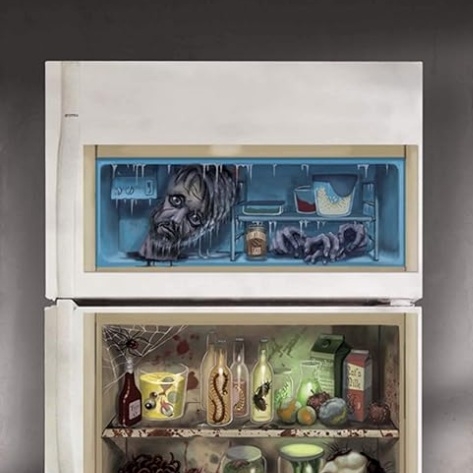 HALLOWEEN KJØLESKAPSDEKOR