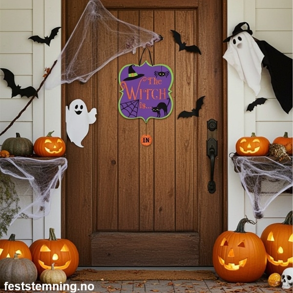 HALLOWEEN PYNT TIL YTTERDØR (illustrasjonsbilde)