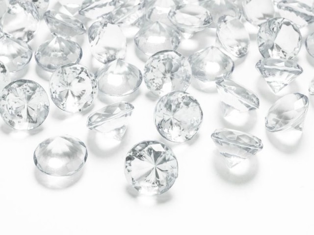 KLAR DIAMANT BORDPYNT (20mm)