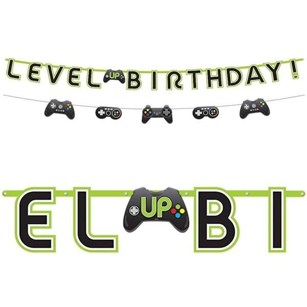 GAMING PARTY BANNER KIT