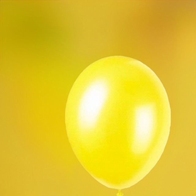 GULE BALLONGER - FARGE CAJUN PEARLISED