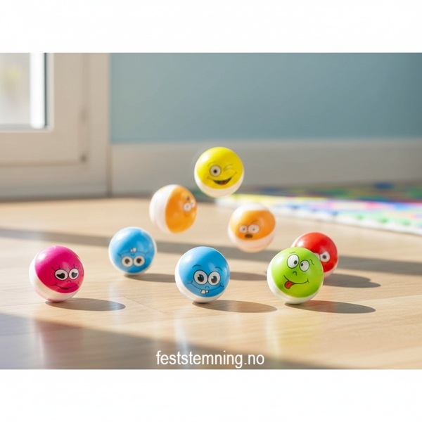 EMOJI SPRETTBALLER (illustrasjonsbilde)