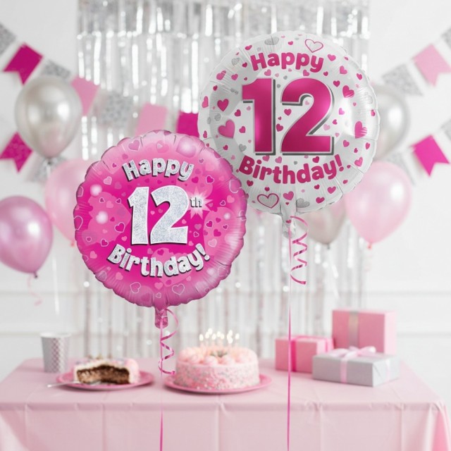 BALLONGER TIL 12-ÅRSDAG (illustrasjonsbilde)