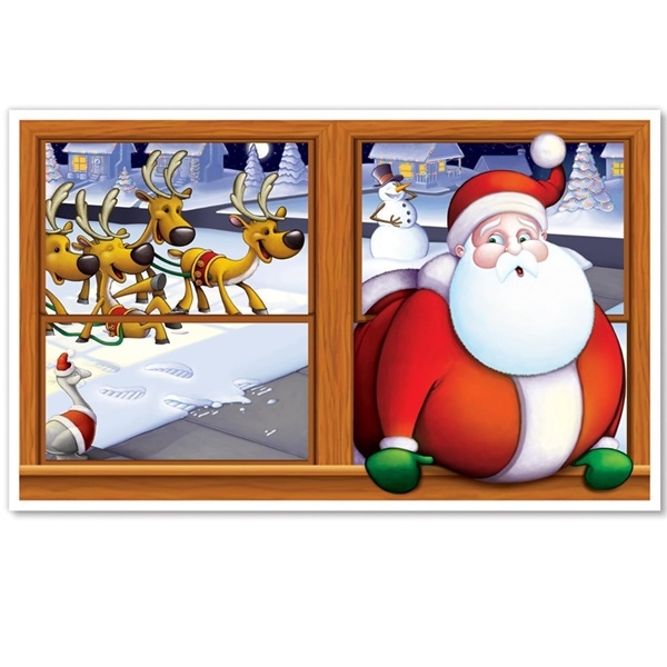 STOR PLAKAT MED JULEMOTIV