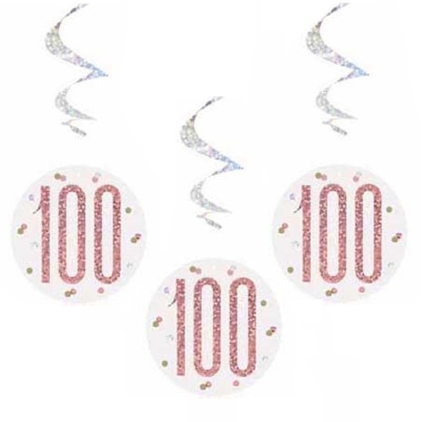 ROSÉGULLFARGET PYNT TIL 100-ÅRSDAG
