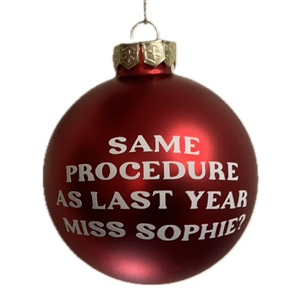 GREVINNEN OG HOVMESTEREN JULEKULE