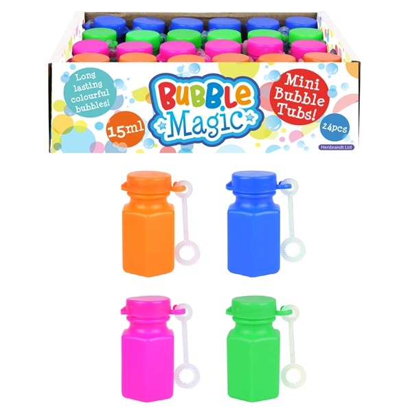 NEONFARGET MINI SÅPEBOBLER