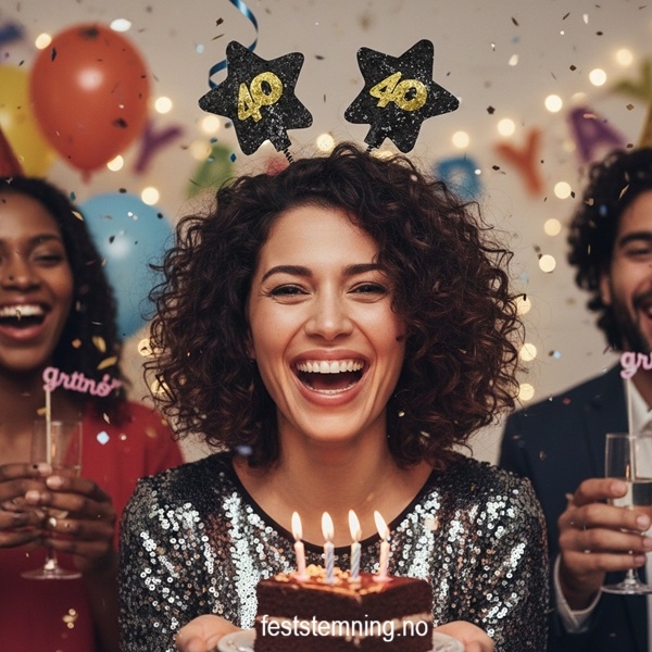 UTKLEDNING TIL 40-ÅRSDAG