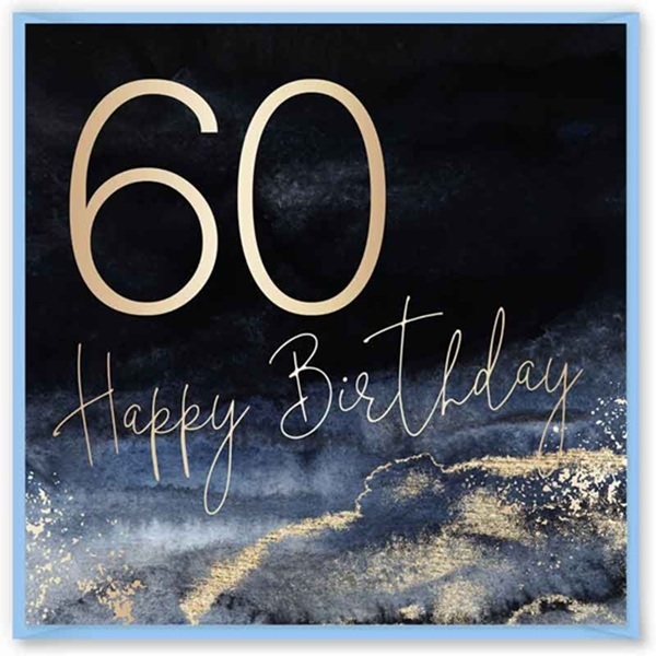 BURSDAGSKORT TIL 60-ÅRSDAG